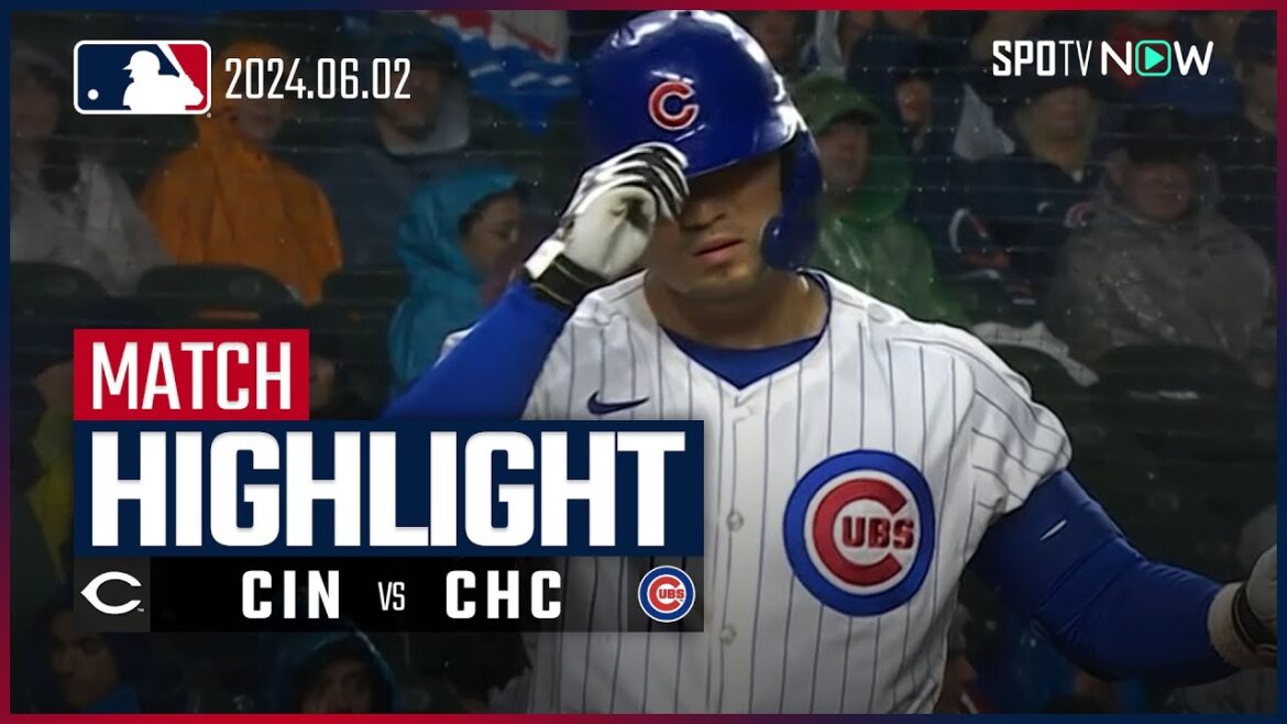 [Cubs' Seiya Suzuki hits his first grand slam in the majors!]Reds vs Cubs game highlights MLB 2024 season 6.2