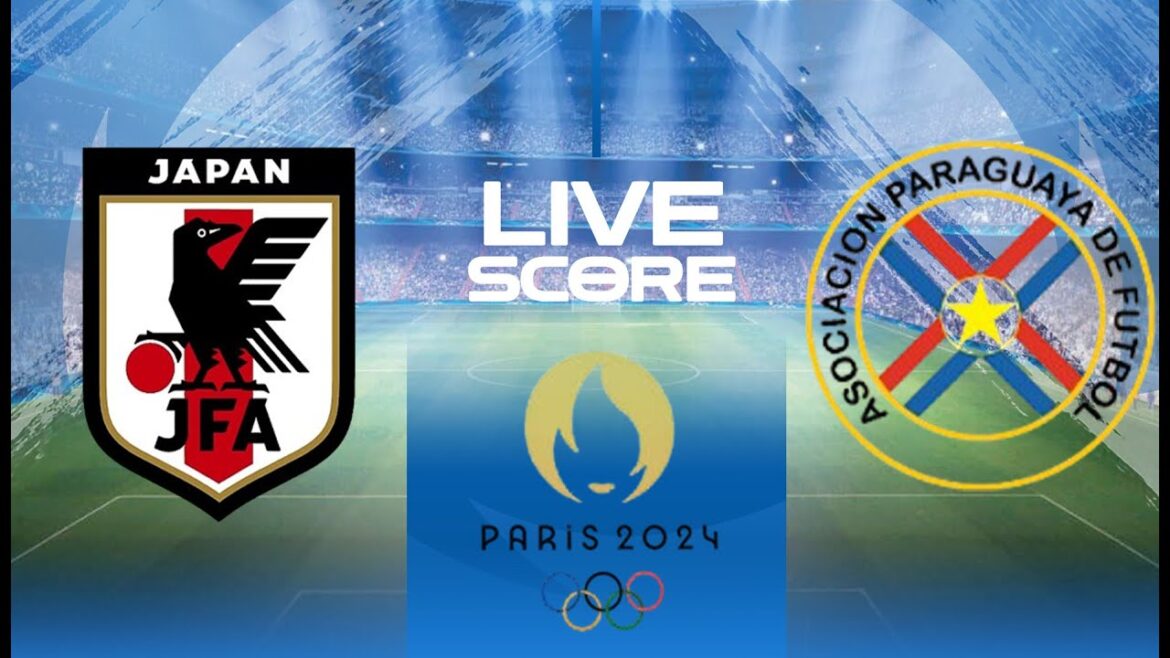 🔴 LIVE SCORE - JAPAN VS PARAGUAY | OLYMPIC FOOTBALL PARIS 2024