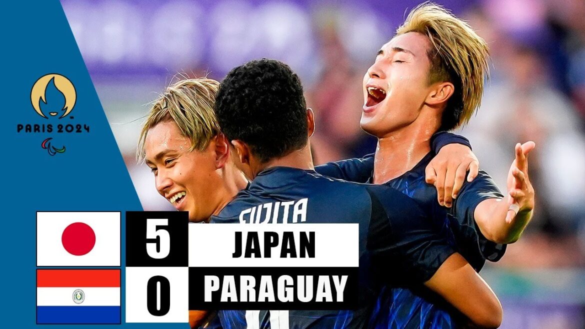 Japan vs Paraguay 5-0 Highlights | 2024 Olympics