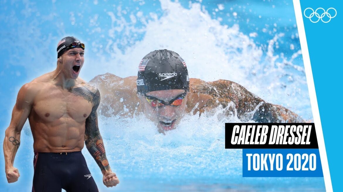 🇺🇸 Caeleb Dressel at Tokyo 2020 🏊🏼‍♂️ | Athlete Highlights