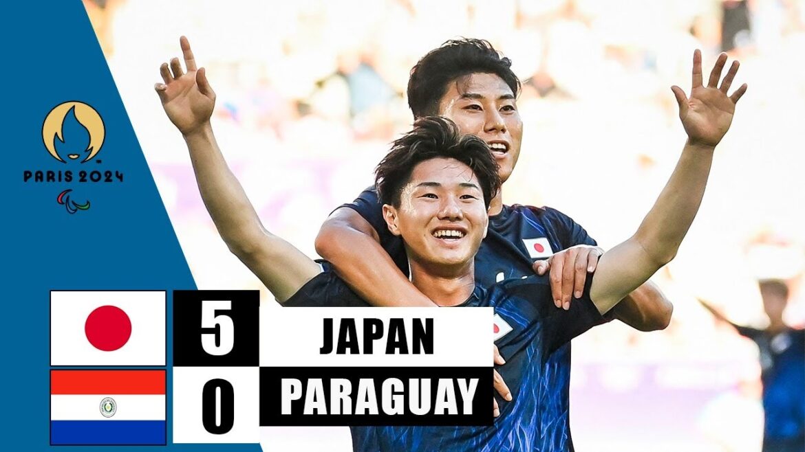 Mito Shunsuke's Goal | Japan vs Paraguay 5-0 Highlights | 2024 Olympics 2024