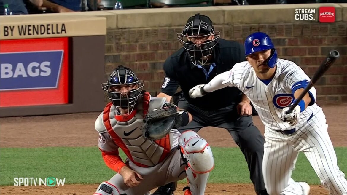 [Cubs' Suzuki Seiya hits a single to left field in his fourth at-bat!]He immediately steals a base, further expanding his chances!