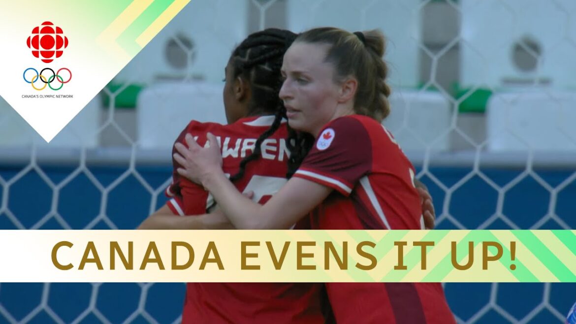 Cloé Lacasse ties up for Canada against New Zealand in Olympic Soccer action | #paris2024 Cloé Lacasse ties up for Canada against New Zealand in Olympic Soccer action | #paris2024