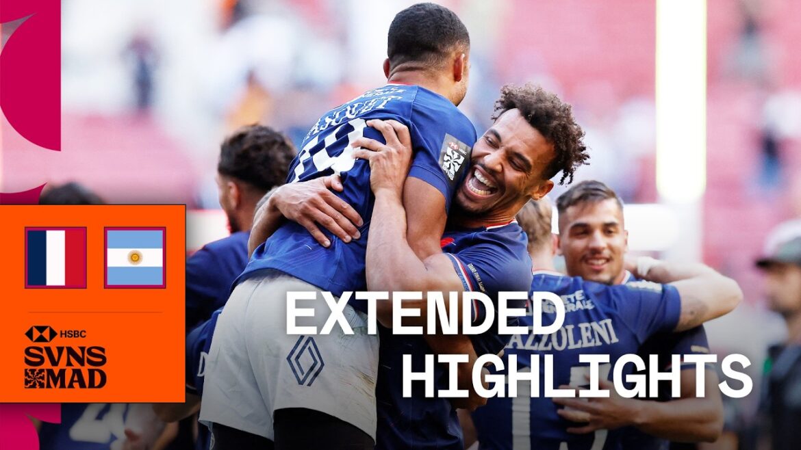 Ready for an Olympic quarter-final! | France v Argentina | HSBC SVNS Madrid Final | Highlights Ready for an Olympic quarter-final! | France v Argentina | HSBC SVNS Madrid Final | Highlights