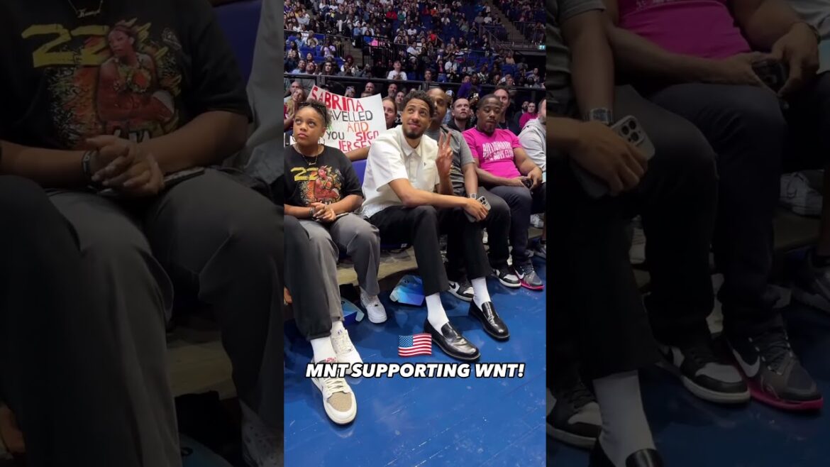 Steph Curry, Kevin Durant & USA Men supporting USA Women’s Olympic Team vs Germany #shorts #short Steph Curry, Kevin Durant & USA Men supporting USA Women's Olympic Team vs Germany #shorts #short