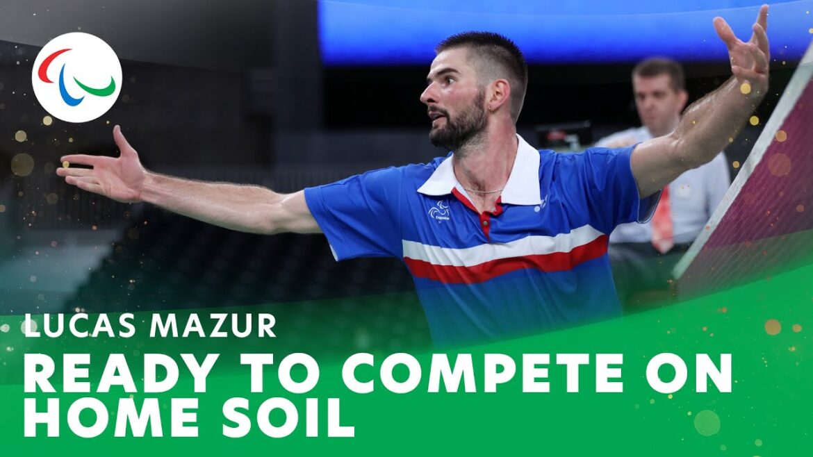 Lucas Mazur: 🇫🇷 The French Para Badminton Star is Ready to Compete on Home Soil Lucas Mazur: 🇫🇷 The French Para Badminton Star is Ready to Compete on Home Soil