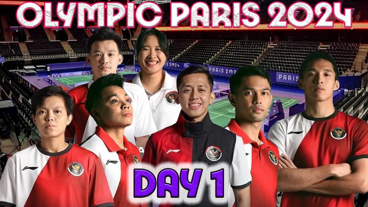 DAY 1 OLYMPIC PARIS 2024 Live Stream Badminton