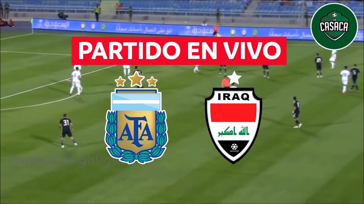 🚨 ARGENTINA vs IRAQ LIVE 🔥 PARIS 2024 OLYMPIC GAMES 🥇