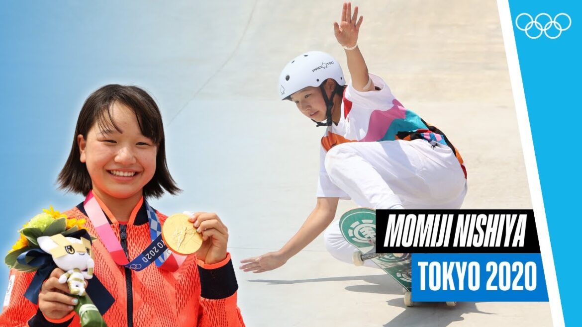 🇯🇵 Nishiya Momiji at Tokyo 2020 🛹 | Athlete Highlights 🇯🇵 Nishiya Momiji at Tokyo 2020 🛹 | Athlete Highlights