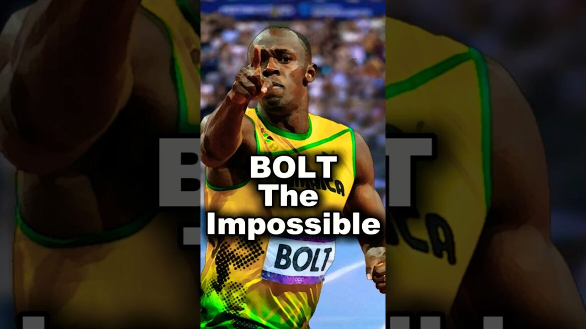 Usain Bolt 100m 200m Olympic World Record