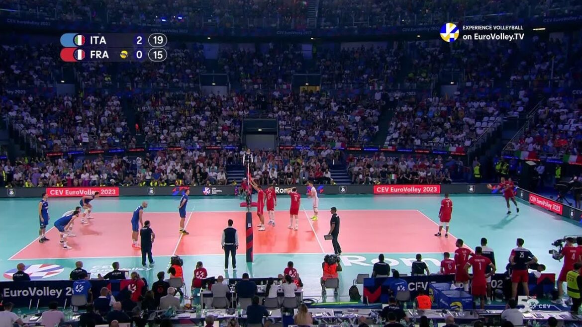 Italy will play their #Paris2024 Olympics first game against Brazil today🏐 Who will win? #volleyball