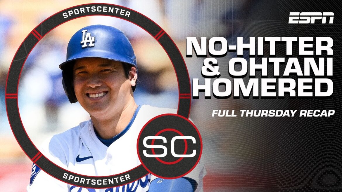 Dylan Cease first career NO-HITTER 🔥 Shohei Ohtani homers & MORE 🙌 | SportsCenter