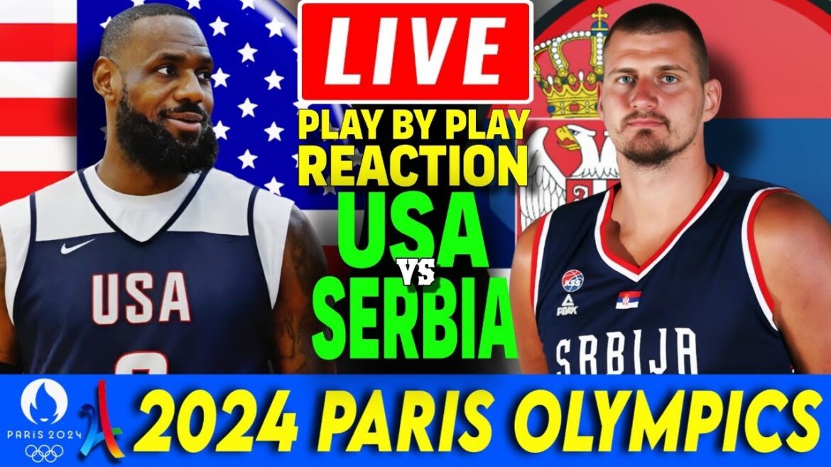 馃敶LIVE USA vs Serbia Play by Play Basketball Reaction! 2024 Paris Olympics 馃敶LIVE USA vs Serbia Play by Play Basketball Reaction! 2024 Paris Olympics