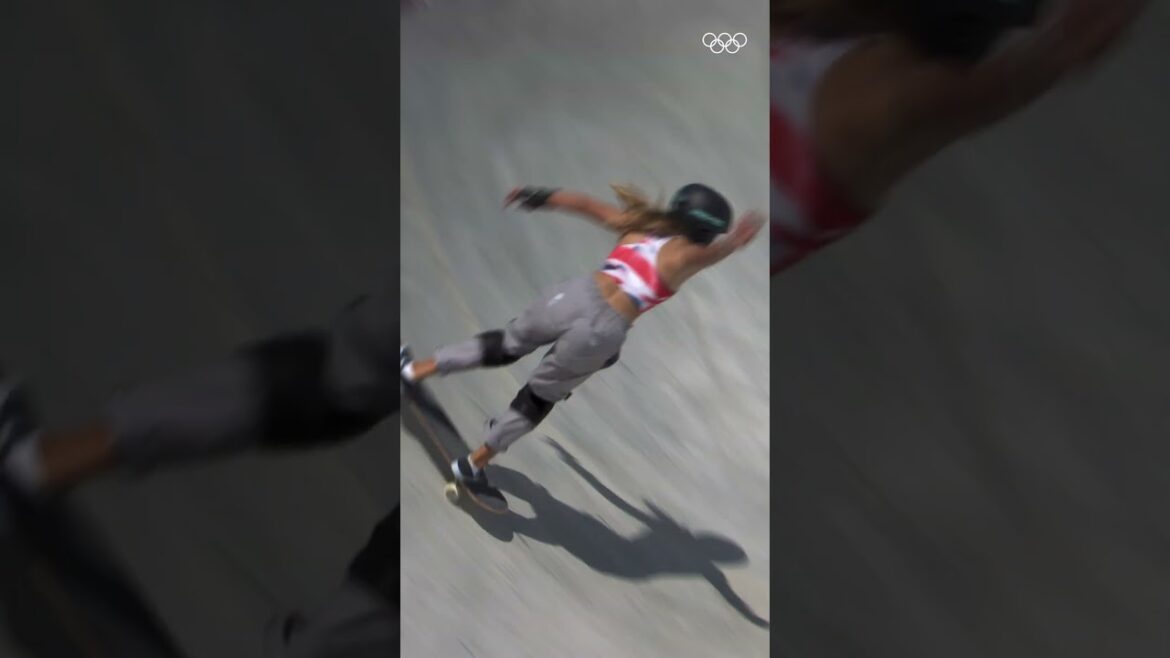 Sky's the limit for Sky Brown ❤️ #Olympic #Tokyo2020 #SportsTok #Skateboarding