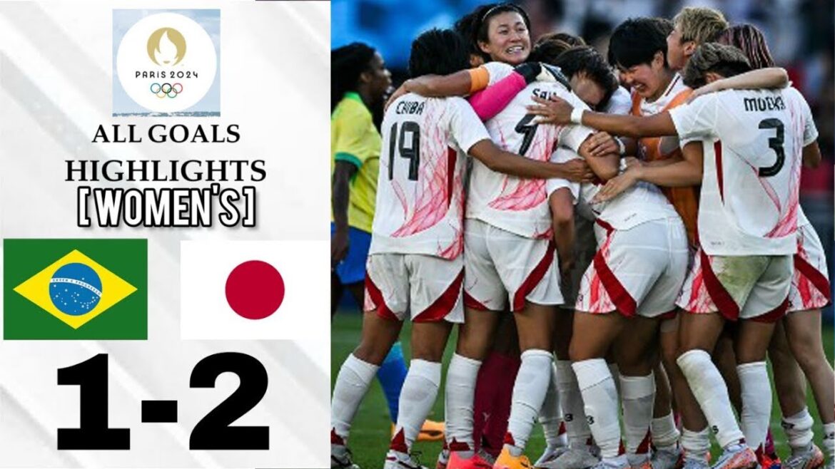 🔴Brazil 1-2 Japan LIVE 🔴 Olympic Games 2024 Women ⚽ Watch Match LIVE Today 🔴Brazil 1-2 Japan LIVE 🔴 Olympic Games 2024 Women ⚽ Watch Match LIVE Today
