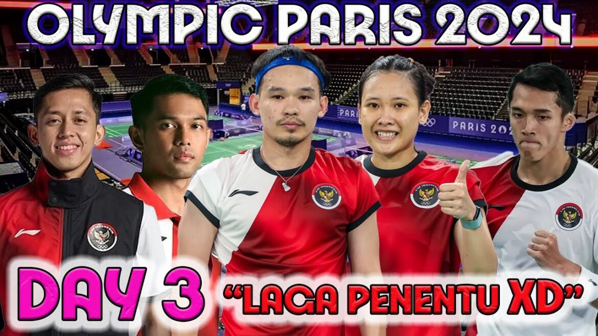 DAY 3 OLYMPIC PARIS 2024 Live Stream Badminton DAY 3 OLYMPIC PARIS 2024 Live Stream Badminton