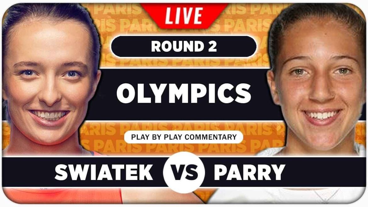 SWIATEK vs PARRY • Paris Olympics 2024 • LIVE Tennis Play by Play Stream SWIATEK vs PARRY • Paris Olympics 2024 • LIVE Tennis Play by Play Stream