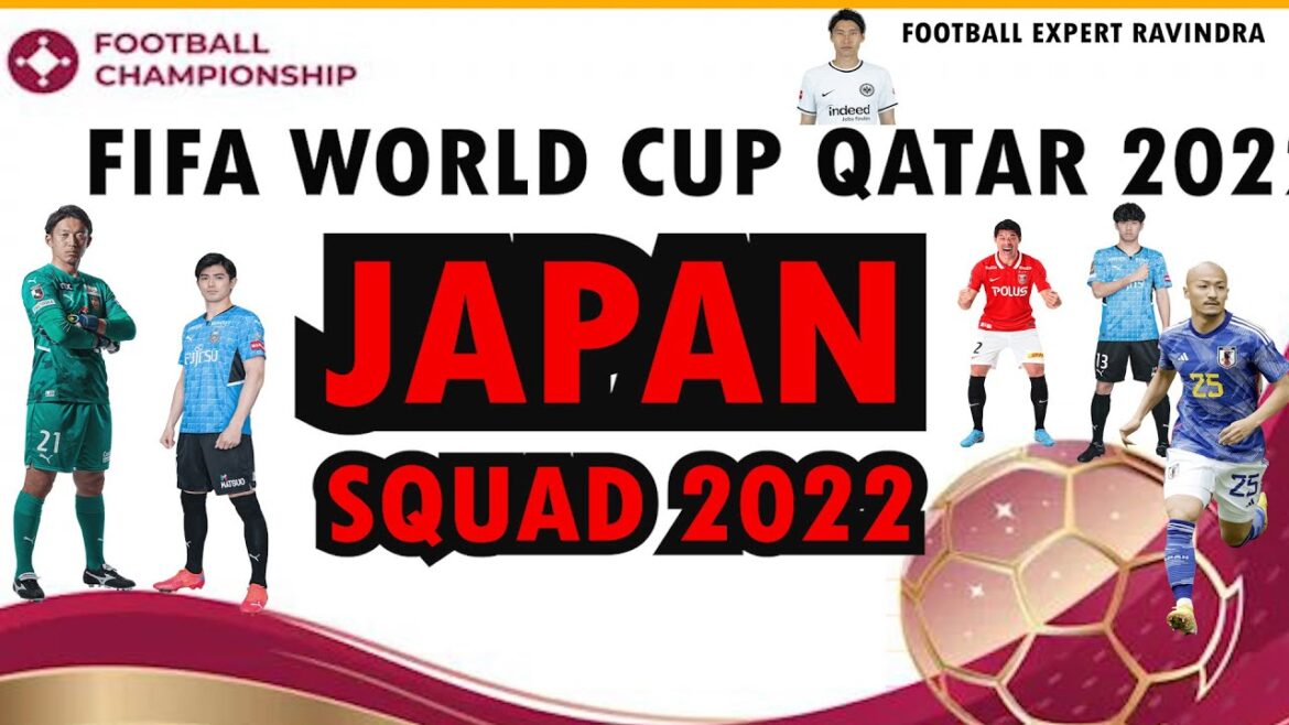 JAPAN Official Squad FIFA World Cup Qatar 2022 | JAPAN FOOTBALL TEAM