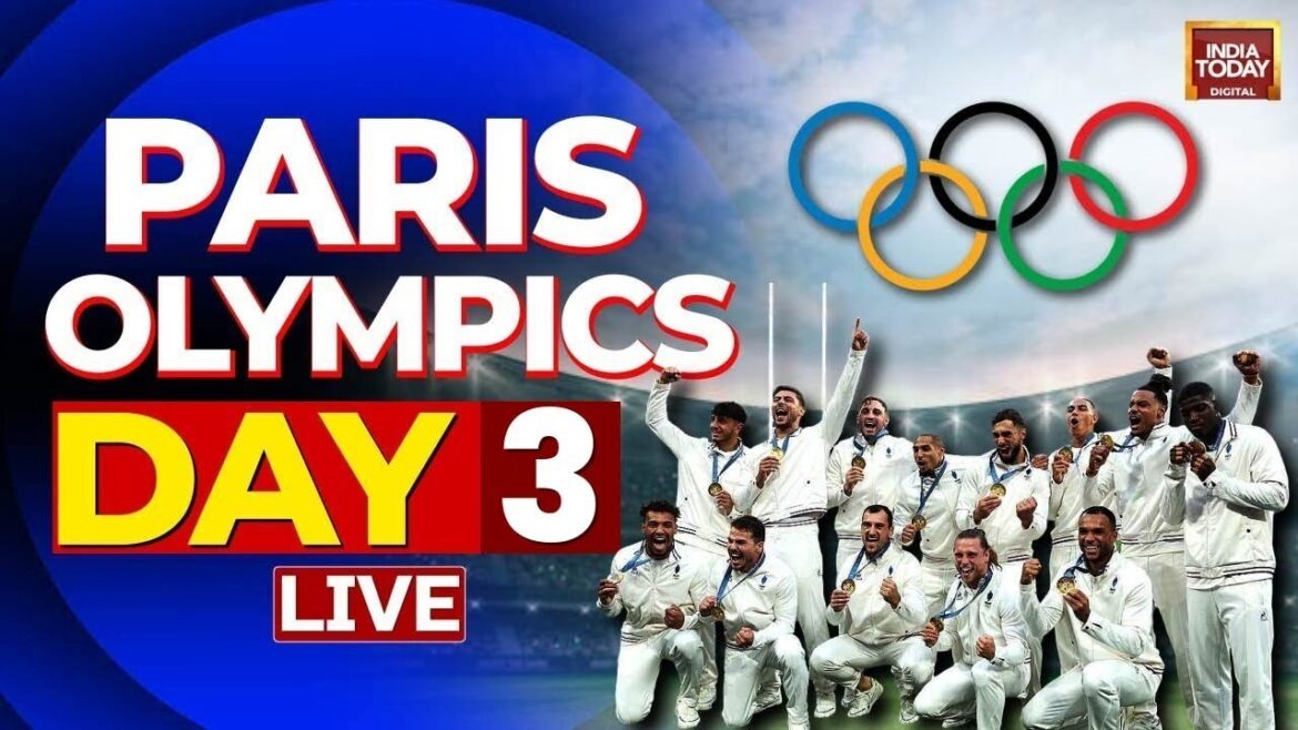 Paris Olympics Day 3 LIVE: Manu Back In Action, Rifle Shooters Eye Medals | Olympics Sports LIVE