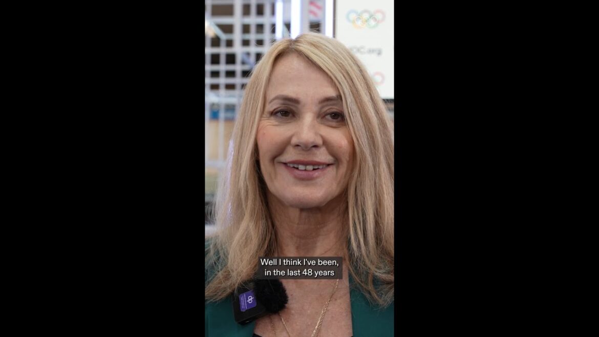 Olympic Legend Nadia Comăneci is excited to watch Gymnastics at #Paris2024 🤸‍♀️