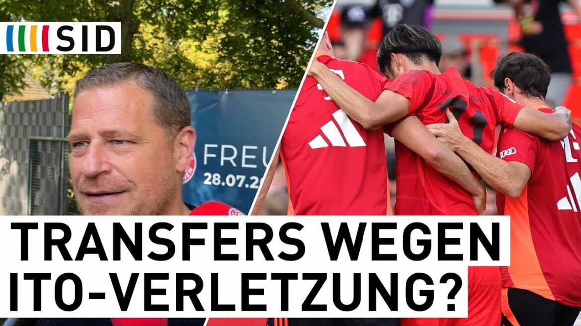 Eberl explains: New signing Ito has a metatarsal fracture | SID