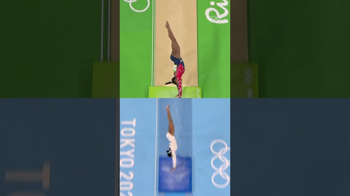 Two queens of gymnastics going to #Paris2024! 👑Simone Biles🥇 Rio 2016 🤝 Rebeca Andrade🥇 Tokyo 2020.