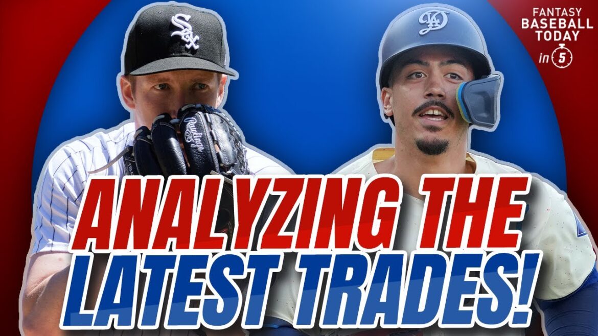 Recapping 3 BIG TRADES! Three-Team Deal, Lane Thomas & Yusei Kikuchi! | Fantasy Baseball Advice