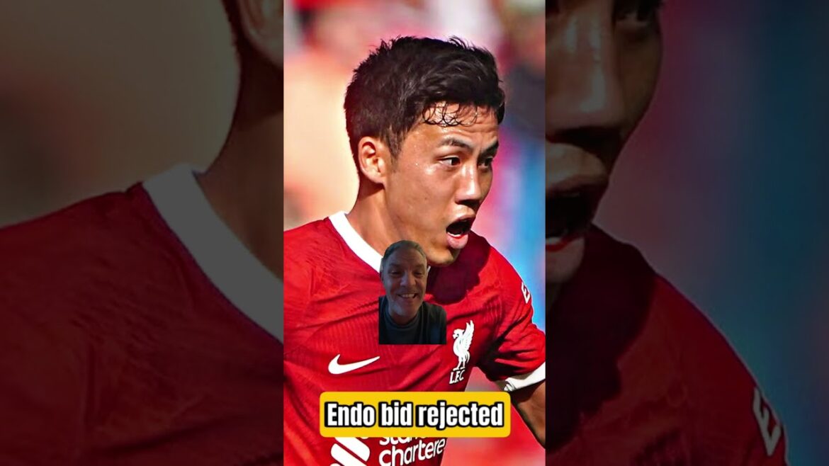 Wataru Endo bid rejected by Liverpool #shorts #wataruendo #liverpoolfc