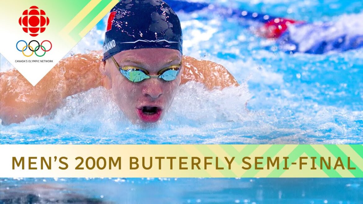 Men’s 200m butterfly semifinal featuring Ilya Kharun at Olympics Games Paris 2024 | #paris2024 Men's 200m butterfly semifinal featuring Ilya Kharun at Olympics Games Paris 2024 | #paris2024