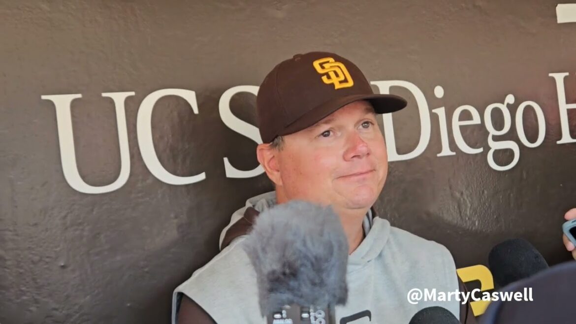 #Padres manager Mike Shildt on team's trade deadline moves & latest on Yu Darvish & Fernando Tatís