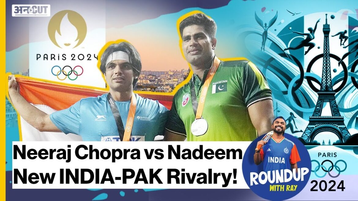 Neeraj Chopra vs Arshad Nadeem | India-Pakistan Rivalry in Paris Olympics 2024 Neeraj Chopra vs Arshad Nadeem | India-Pakistan Rivalry in Paris Olympics 2024