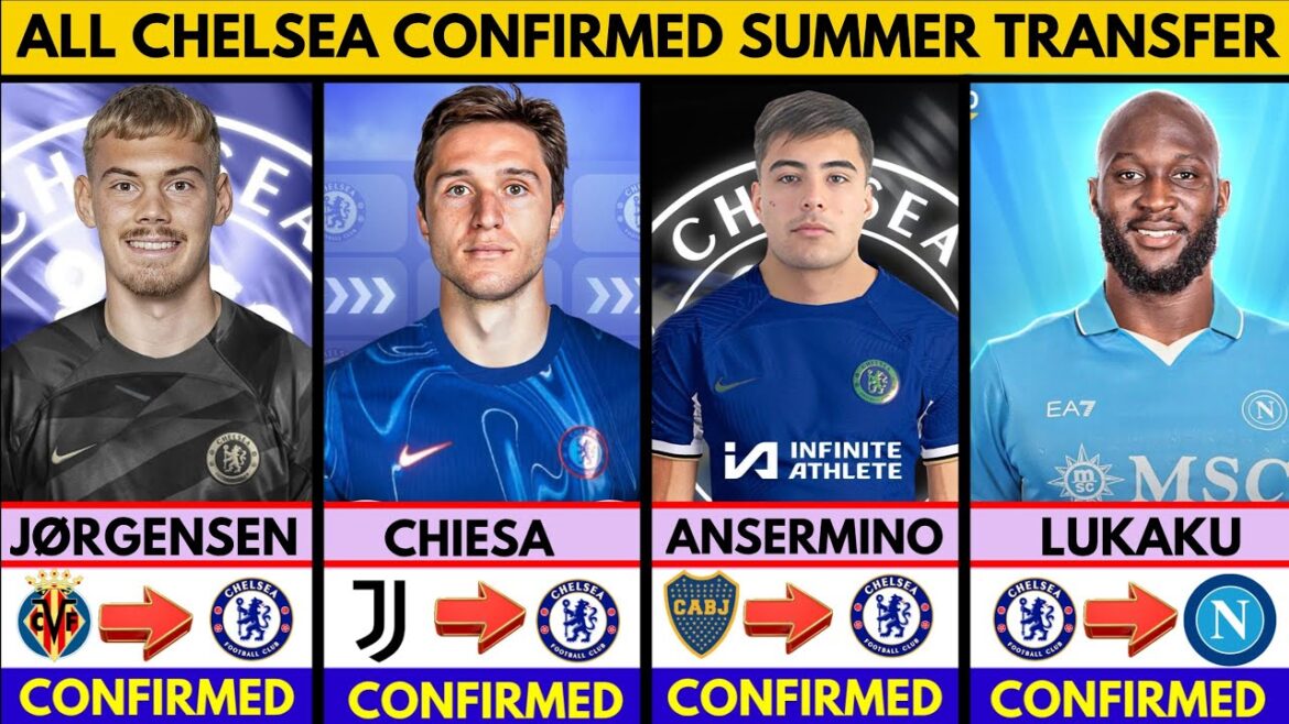 🚨 ALL CHELSEA CONFIRMED TRANSFER SUMMER 2024✅ Chiesa to Chelsea🔥 Lukaku to Napoli, Chiesa, Jorgensen 🚨 ALL CHELSEA CONFIRMED TRANSFER SUMMER 2024✅ Chiesa to Chelsea🔥 Lukaku to Napoli, Chiesa, Jorgensen