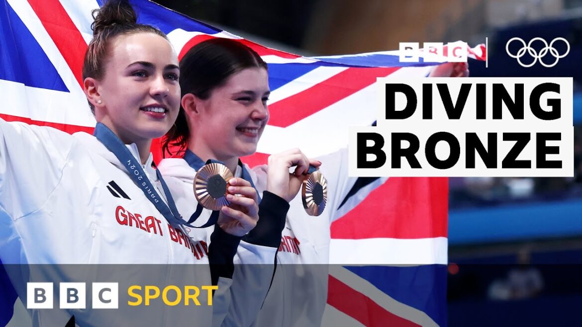 GB’s Spendolini-Siriex & Toulson win 10m synchro bronze | Paris 2024 Olympics | BBC Sport GB's Spendolini-Siriex & Toulson win 10m synchro bronze | Paris 2024 Olympics | BBC Sport