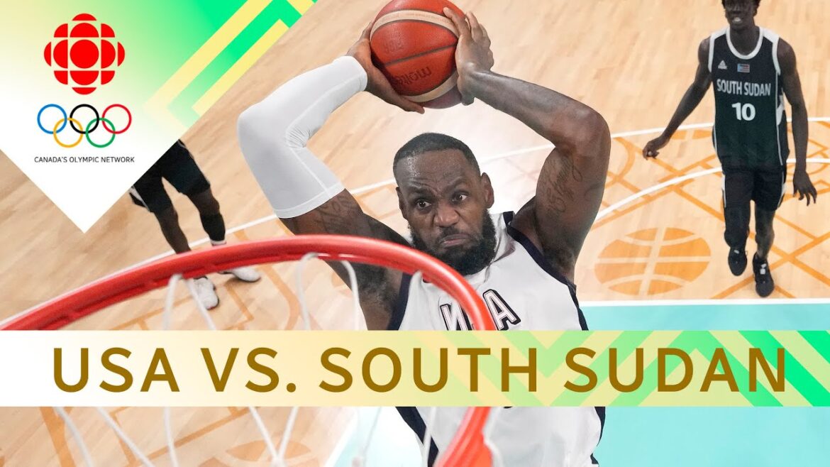 USA vs. South Sudan FULL GAME - Men's Basketball Group Phase | #paris2024