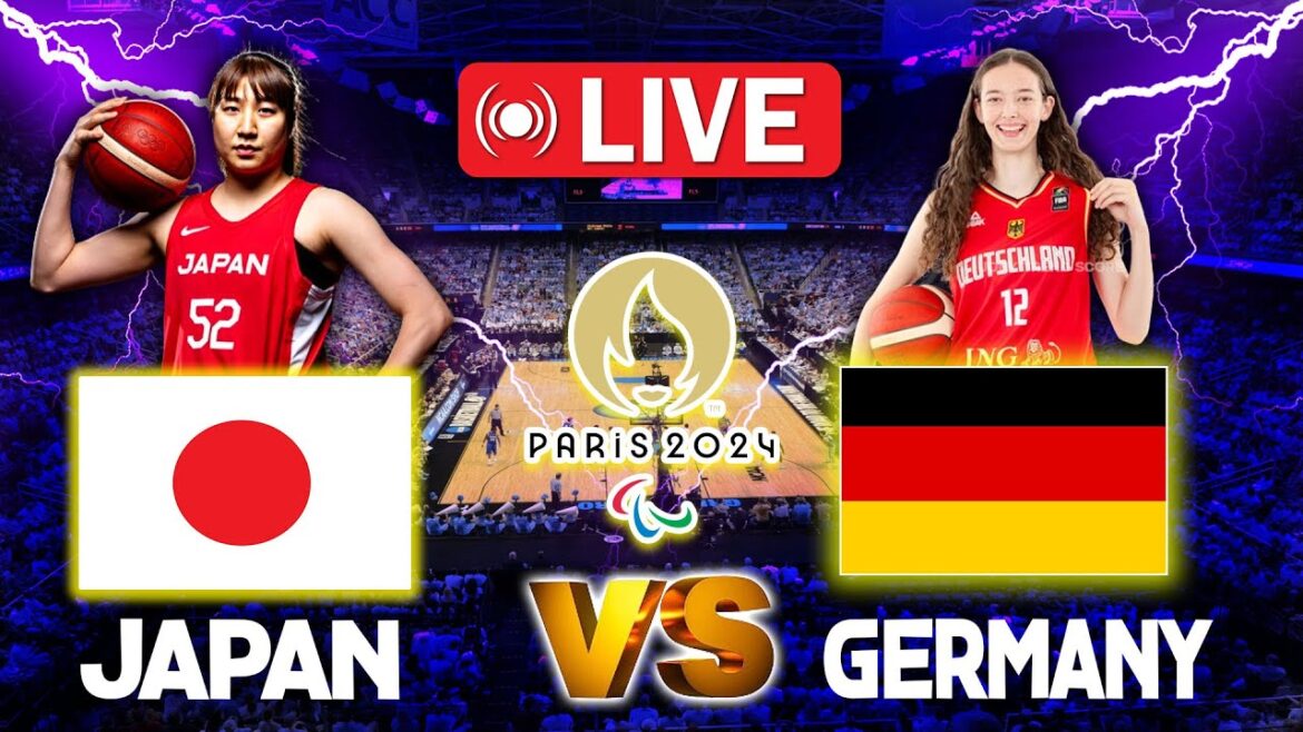 LIVE: Japan vs Germany | Paris 2024 Olympics Women's Basketball Tournament | Today's Live Matches
