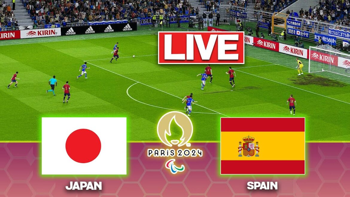LIVE🔴 | Japan vs Spain - Paris 2024 Olympics | Quarterfinals