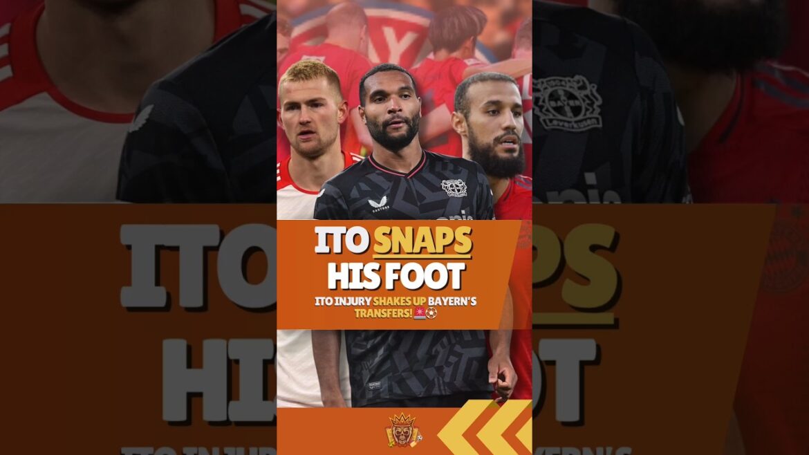 How Hiroki Ito’s Injury Impacts Bayern Munich’s Transfer Window! 🇩🇪⚽ #football