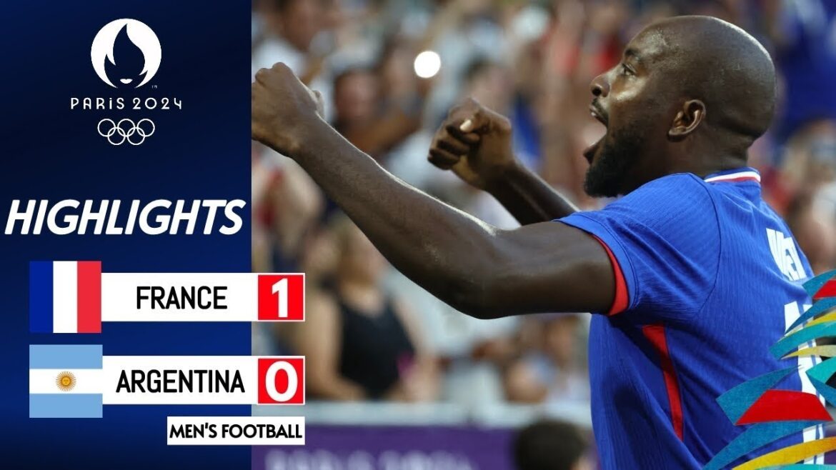 France vs Argentina 1-0 Quarter final Highlights & All Goals - Olympic 2024
