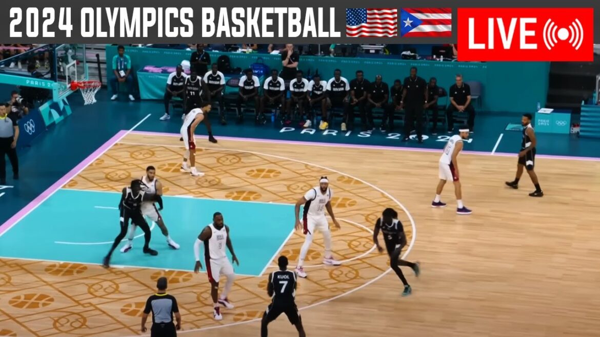 🔴 LIVE NOW! Team USA vs Puerto Rico FULL GAME | Olympic Men’s Basketball | Aug 3, 2024 - NBA 2K24
