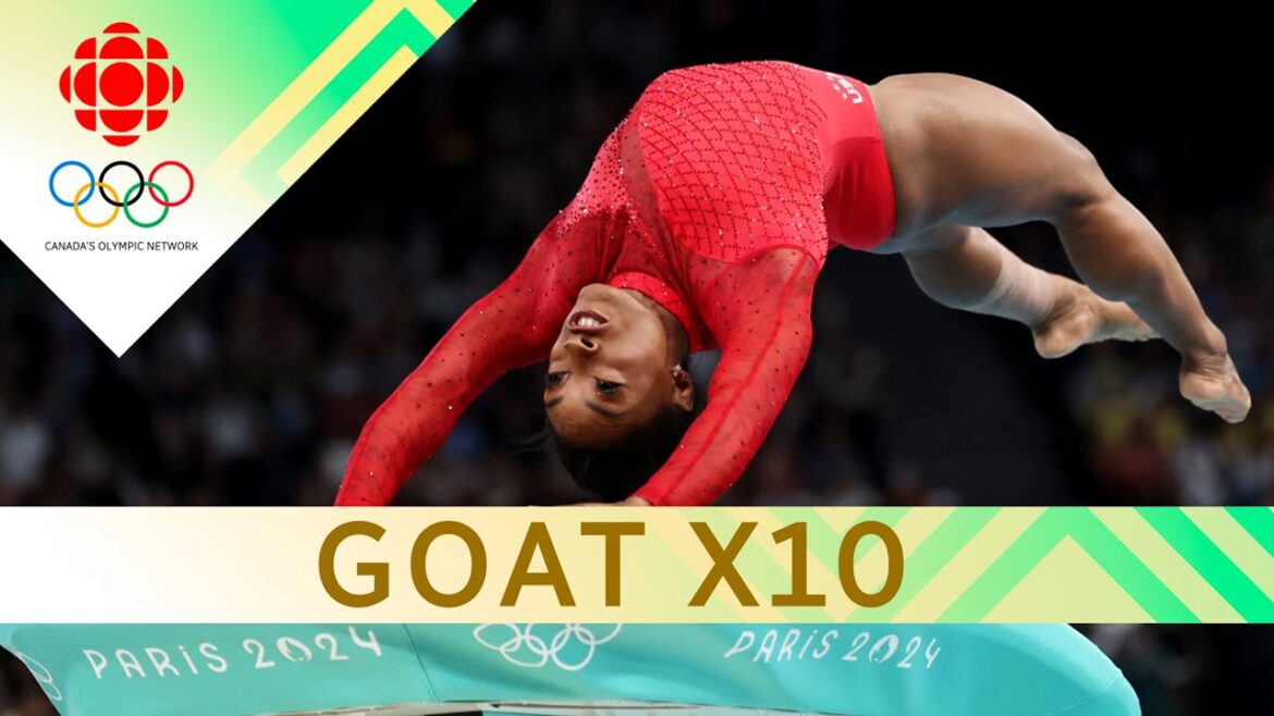 Simone Biles captures vault title at Paris 2024 for 7th career gold medal | #paris2024