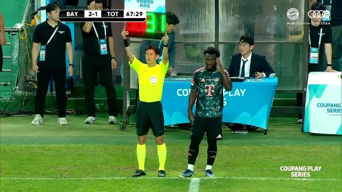 Nestory Irankunda Bayern Munich vs Tottenham (2024/08/03) Nestory Irankunda Bayern Munich vs Tottenham (2024/08/03)