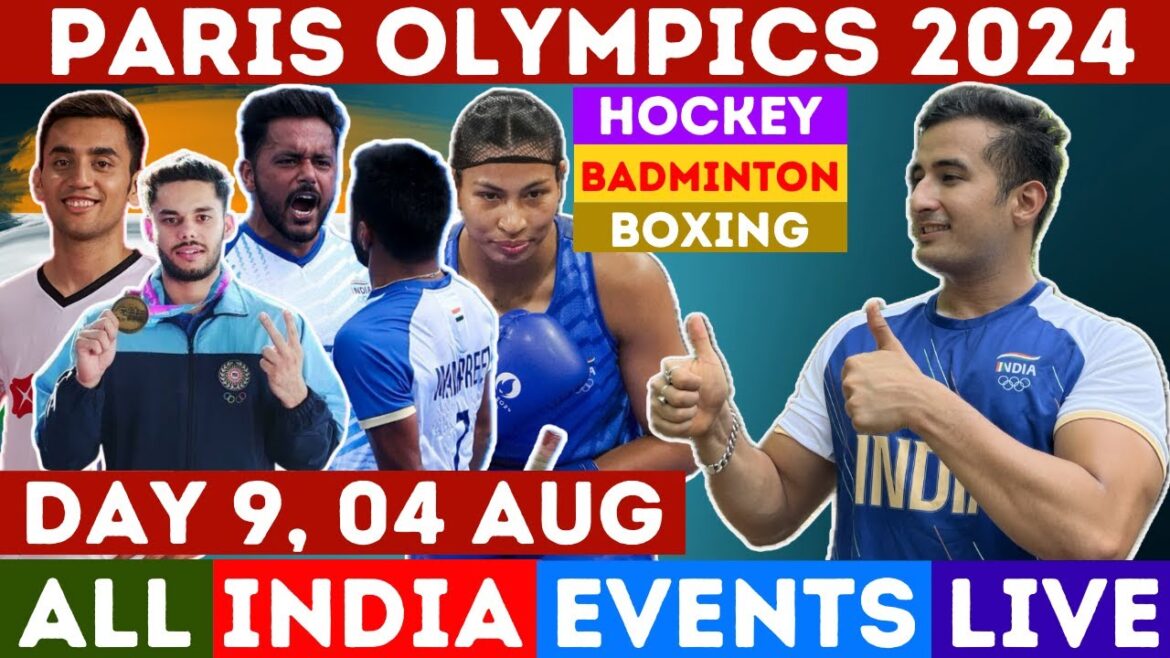 🔴Medal Match : Paris Olympics 2024 | Shooting : Badminton : Hockey | Sailing | Boxing : Lakshya Sen 🔴Medal Match : Paris Olympics 2024 | Shooting : Badminton : Hockey | Sailing | Boxing : Lakshya Sen