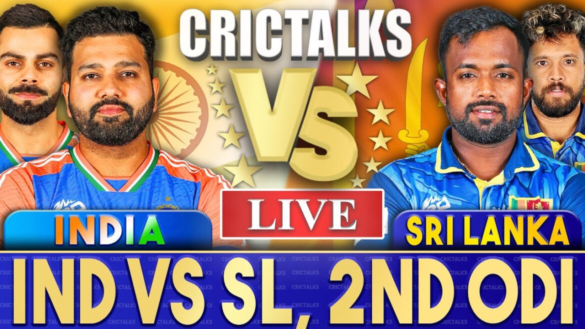 Live: IND Vs SL, 2nd ODI, Colombo | Live Scores & Commentary | India vs Sri Lanka | 2024 Series Live: IND Vs SL, 2nd ODI, Colombo | Live Scores & Commentary | India vs Sri Lanka | 2024 Series