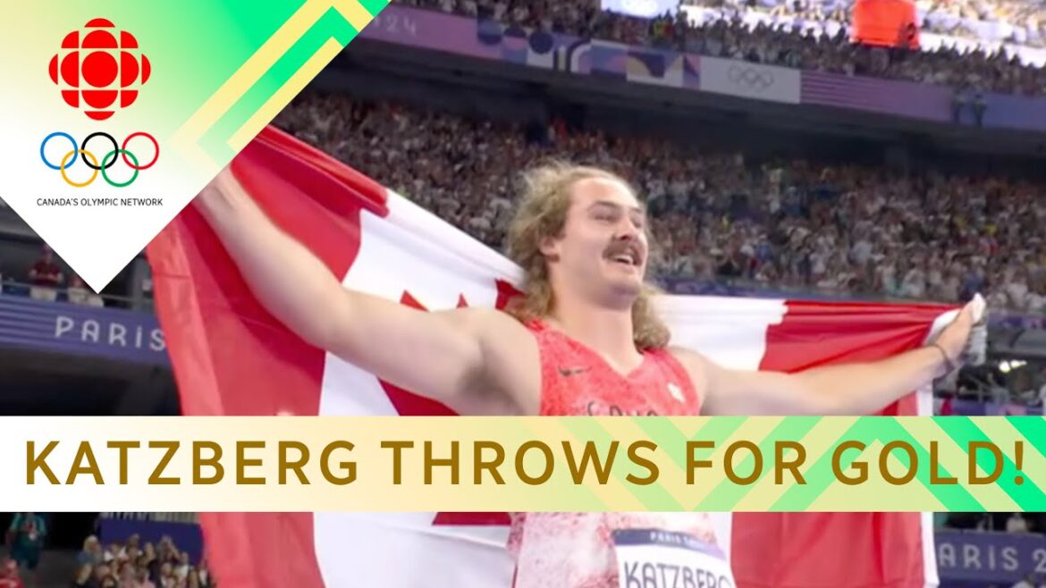 Ethan Katzberg wins men’s hammer throw gold at the Olympic Games Paris 2024 | #paris2024 Ethan Katzberg wins men’s hammer throw gold at the Olympic Games Paris 2024 | #paris2024
