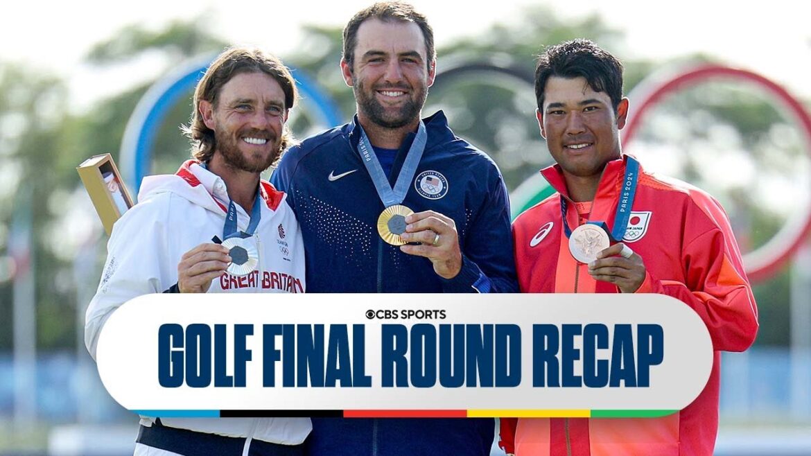 Scottie Scheffler Wins GOLD MEDAL In Men's Olympic Golf I CBS Sports