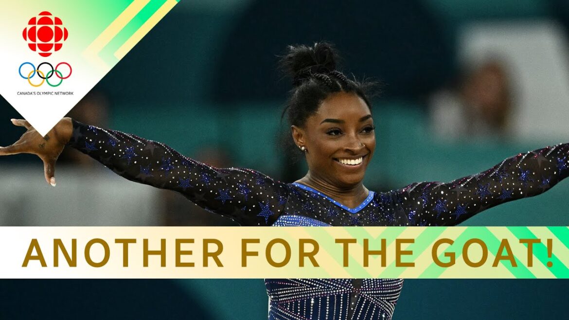 American Biles claims her 2nd gold medal of Paris 2024 | #paris2024