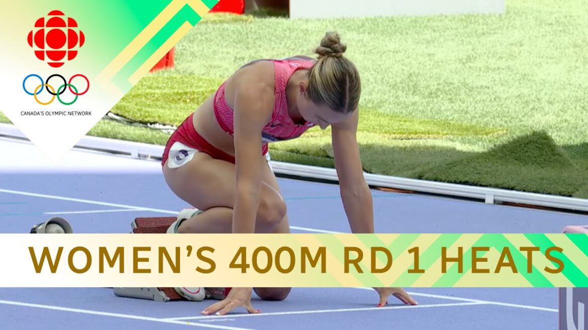 Women’s 400m heats featuring Canadians at Olympic Games Paris 2024 | #paris2024 Women's 400m heats featuring Canadians at Olympic Games Paris 2024 | #paris2024