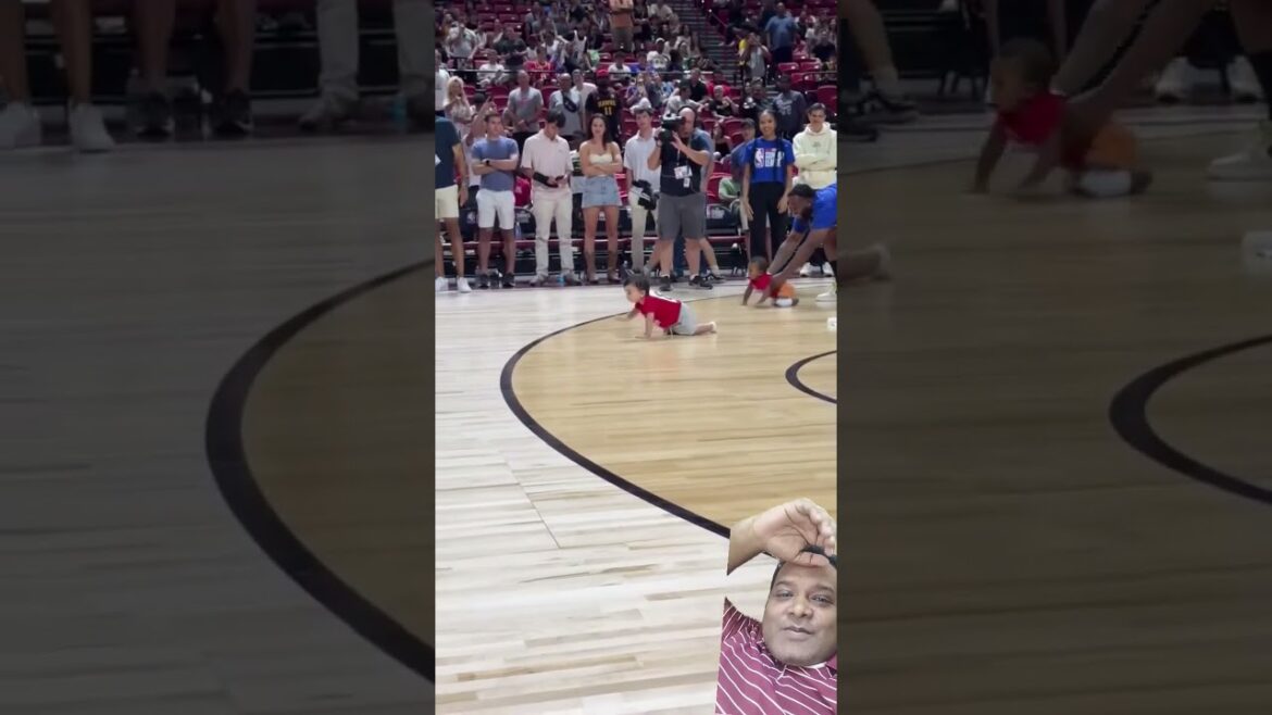 The annual eague baby race! 🥹 | #Shorts #nbc #olympics