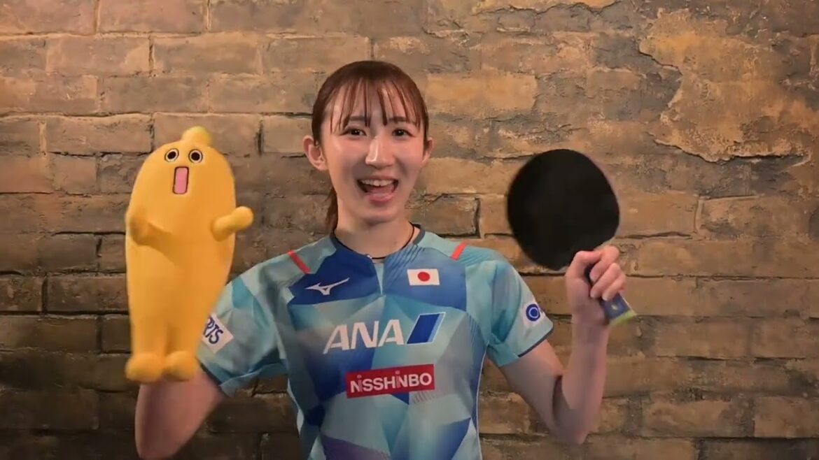 Hayata Hina "Watch out for TV Tokyo" | Table Tennis at the Paris Olympics will be held from July 27th (Sat) to August 10th (Sat)!