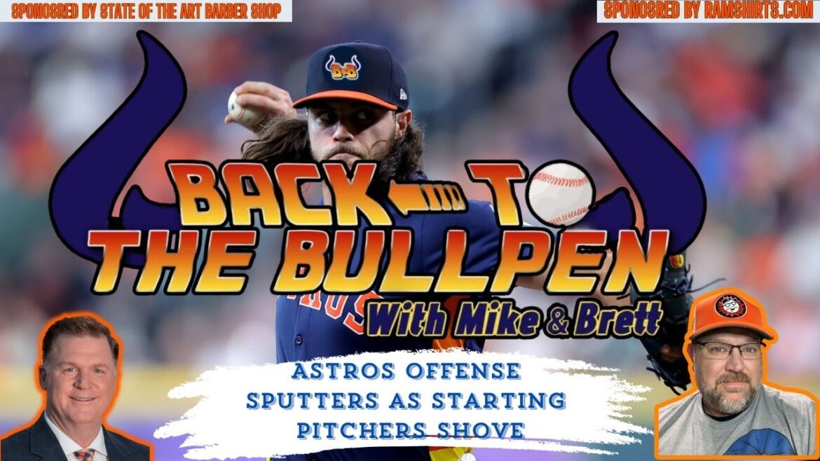 Astros offense sputters as Starting pitchers shove! Astros offense sputters as Starting pitchers shove!